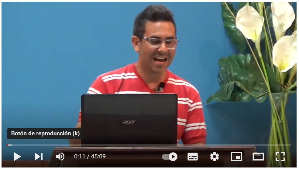 Pr. Andrés G. Medina, Dios no ama al pecador