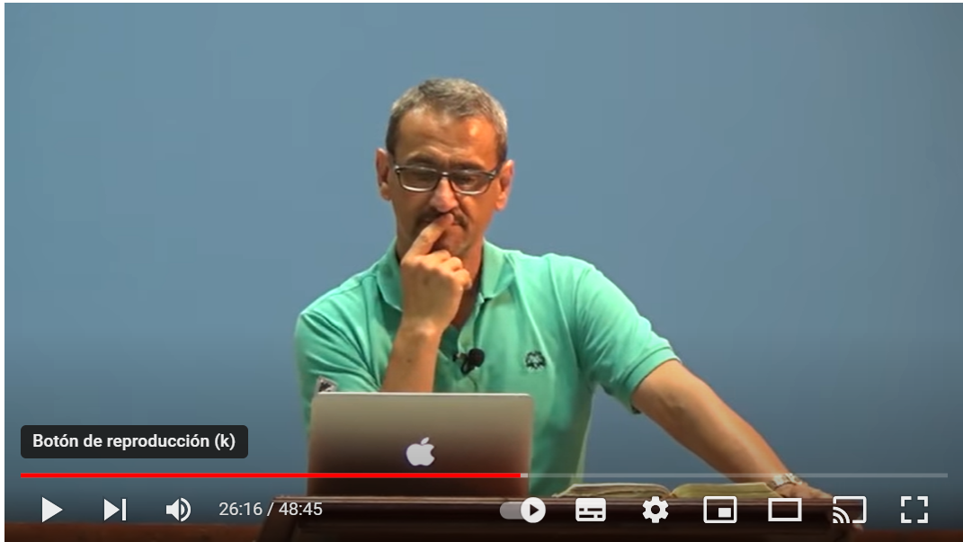Pr. Nicolás García, 2Corintios 7.1, 2ª parte