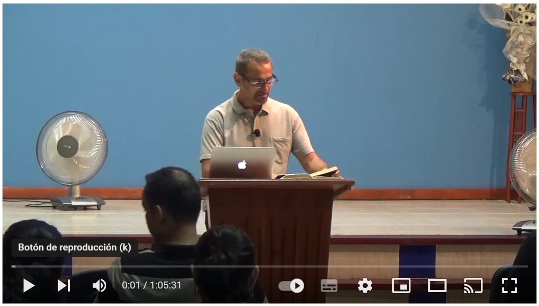 Pr. Nicolás García, 2Corintios 4.2, 2ª parte