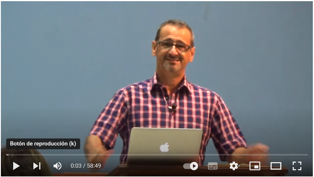 Pr. Nicolás García, 2Corintios 4.4-5