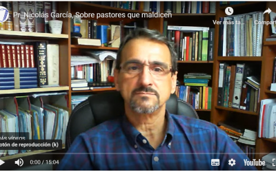 Pr. Nicolás García, Sobre pastores que maldicen