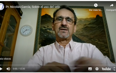 Pr. Nicolás García, Sobre el uso del velo