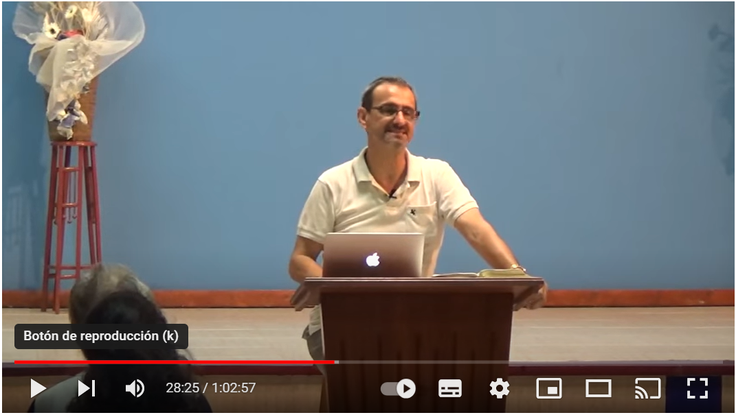 Pr. Nicolás García, 2Corintios 2.8