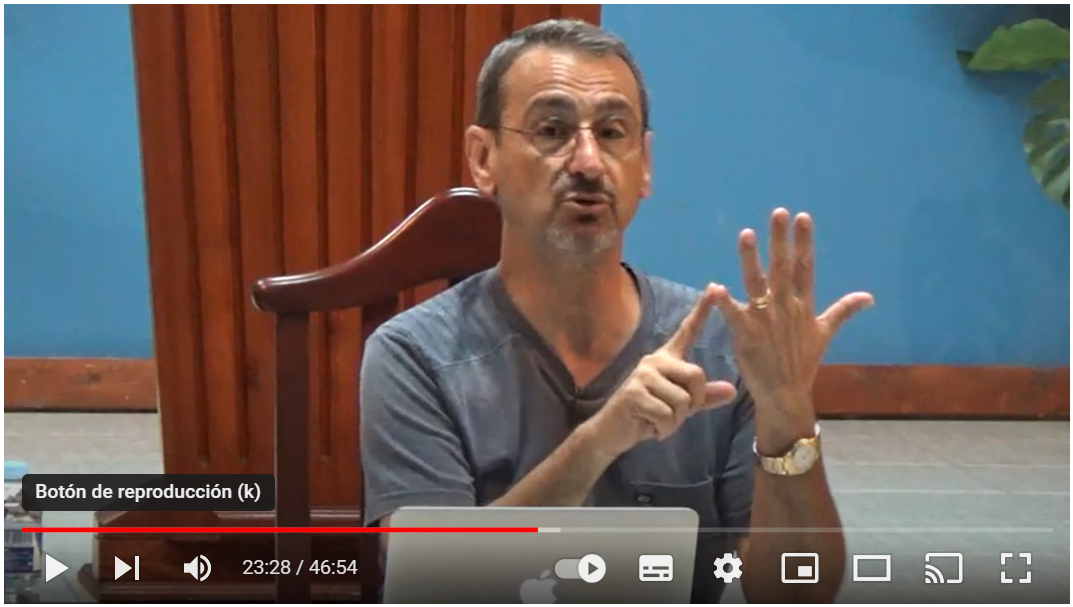 Pr. Nicolás García, 2Corintios 12.8-9