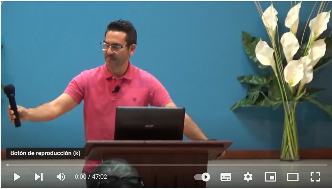 Pr. Andrés G. Medina, ¿Eres ó eras tinieblas?