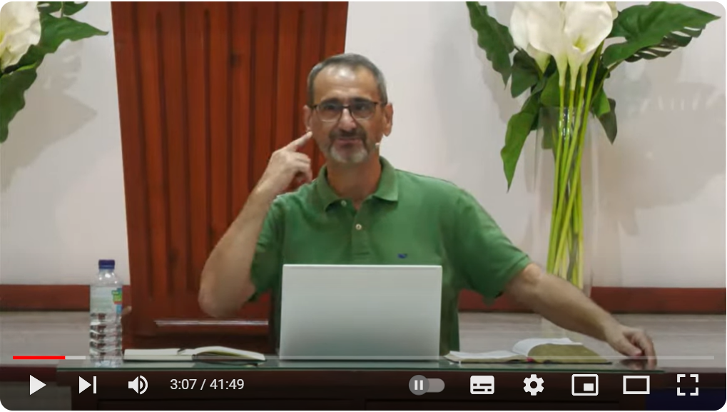 Pr. Nicolás García. Llegó la hora