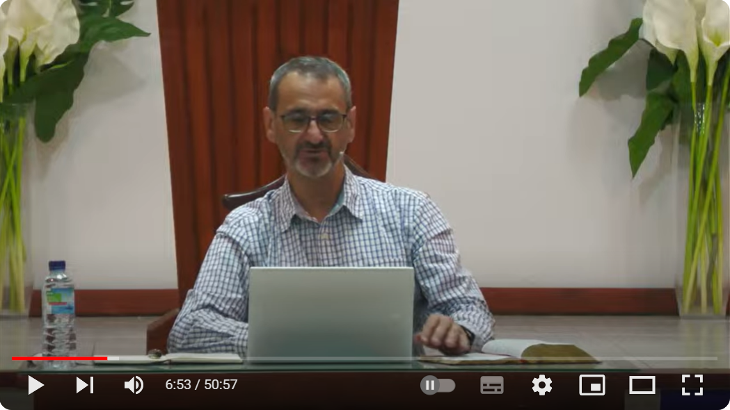 Pr. Nicolás García. La gloria de Dios