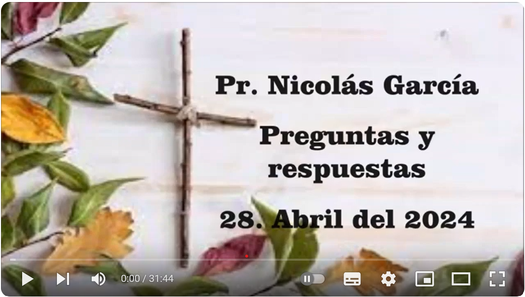 Pr. Nicolás García. Preguntas varias 9