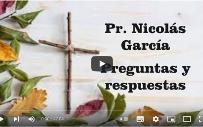 Pr. Nicolás García. Preguntas varias 10