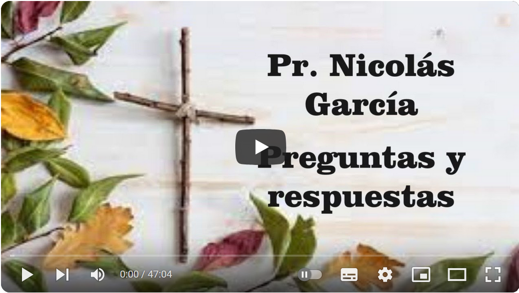 Pr. Nicolás García. Preguntas varias 10