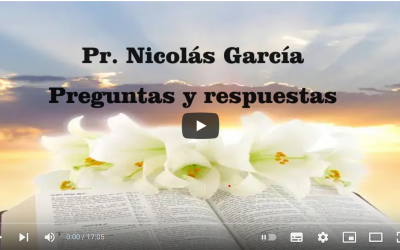 Pr. Nicolás García. Preguntas varias 11