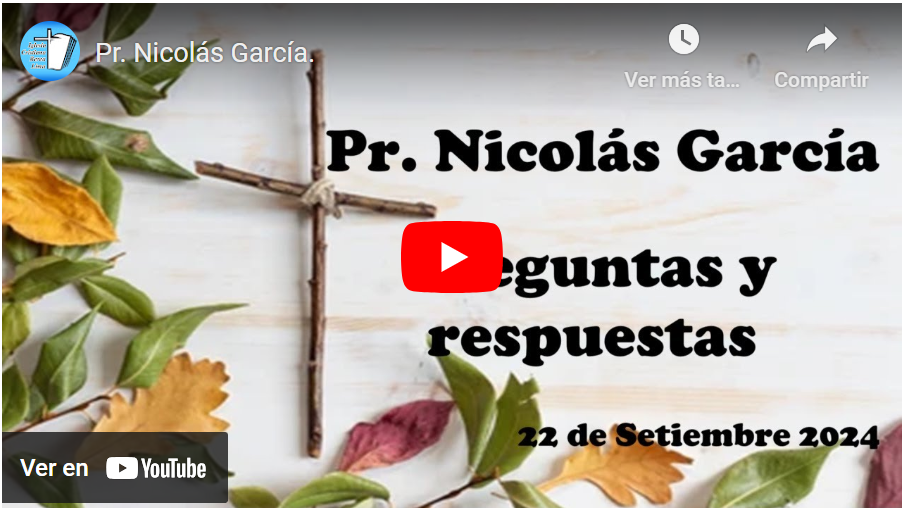 Pr. Nicolás García. Preguntas varias 23