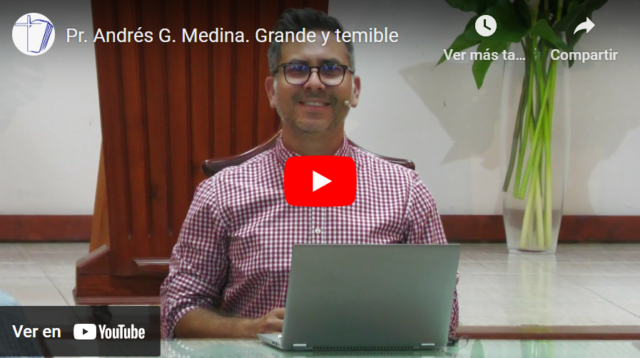 Pr. Andrés G. Medina. Grande y temible