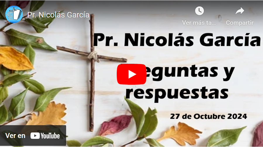 Pr. Nicolás García. Preguntas varias 27