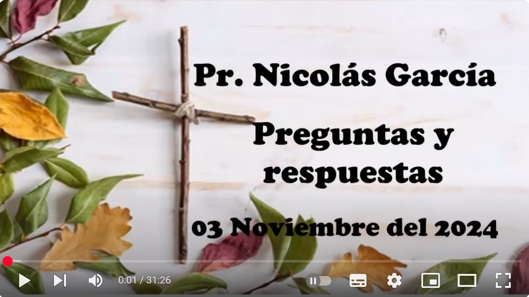 Pr. Nicolás García. Preguntas varias 28