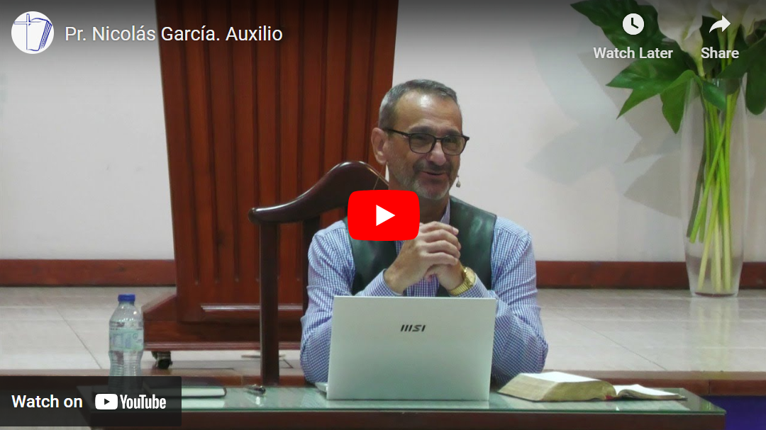 Pr. Nicolás García. Job 6.8-13. Auxilio.