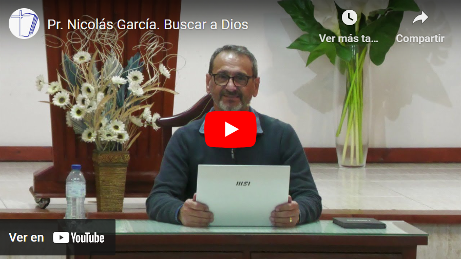 Pr. Nicolás García, Job 5.1-16. Buscar a Dios.