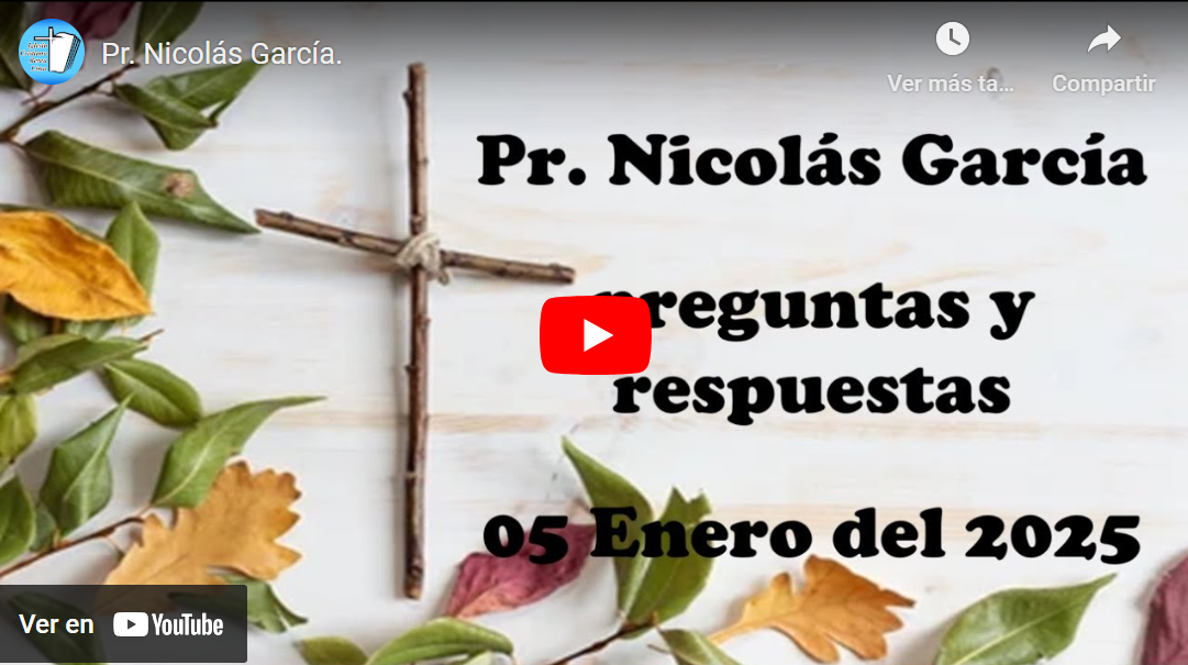 Pr. Nicolás García. Preguntas varias 31