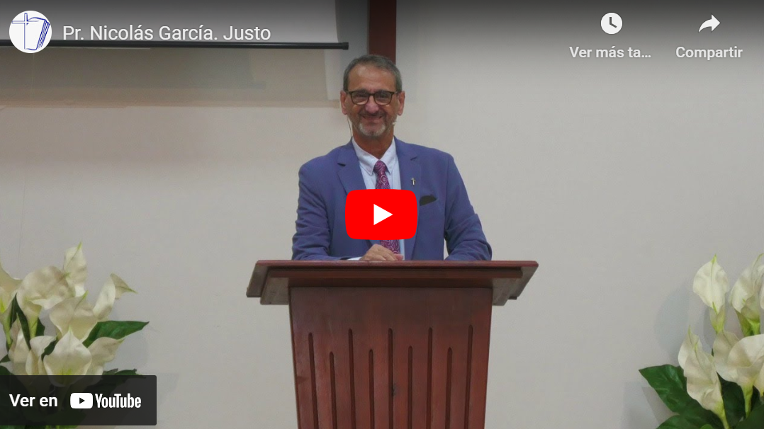 Pr. Nicolás García. Nehemías 9.32-37. Dios es justo.