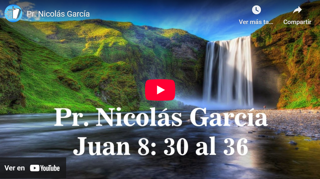 Pr. Nicolás García. Evangelio de Juan 8.30-36.