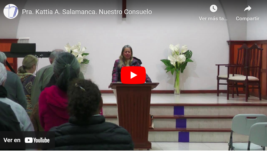 Pra. Kattia A. Salamanca. Job 6.14-23. Nuestro consuelo.