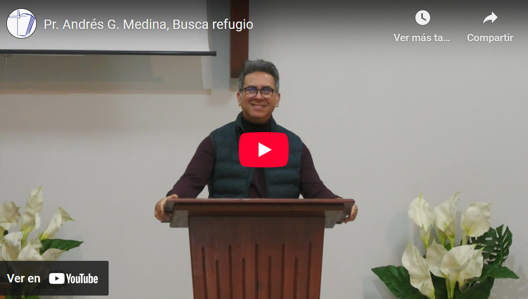 Pr. Andrés G. Medina, 1 Samuel 22.23. Busca refugio.