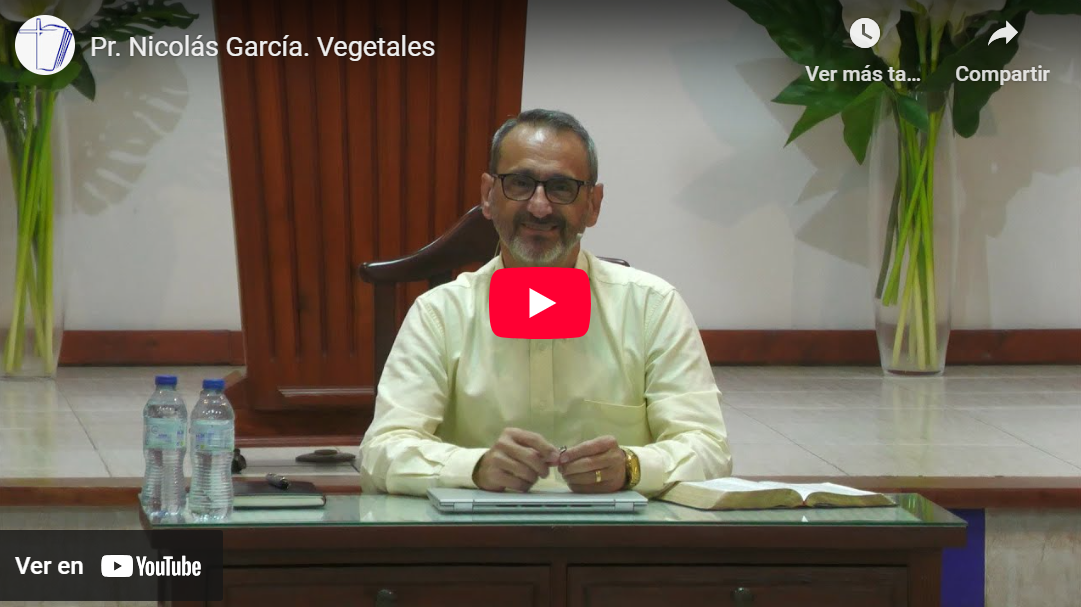 Pr. Nicolás García. Job 8.11-22. Vegetales.