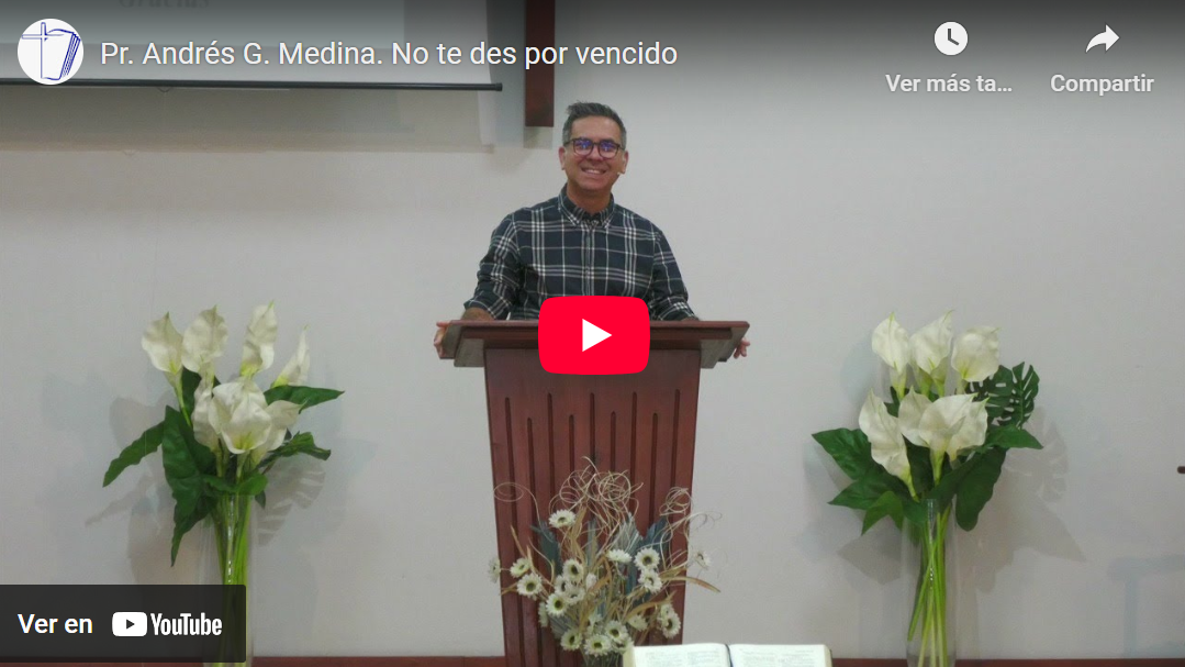 Pr. Andrés G. Medina, 2 Samuel 16.23. No te des por vencido.
