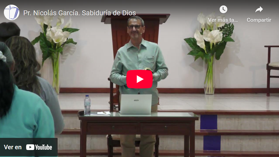 Pr. Nicolás García. Job 12.11-25. Sabiduría de Dios.