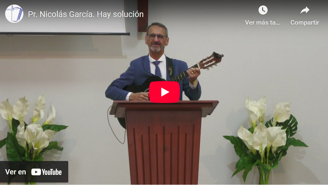 Pr. Nicolás García. 1 Juan 2.1-2. Hay solución.