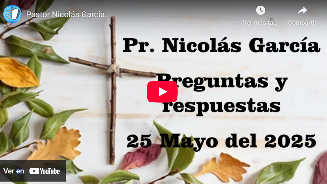 Pr. Nicolás García. Preguntas y respuestas 39