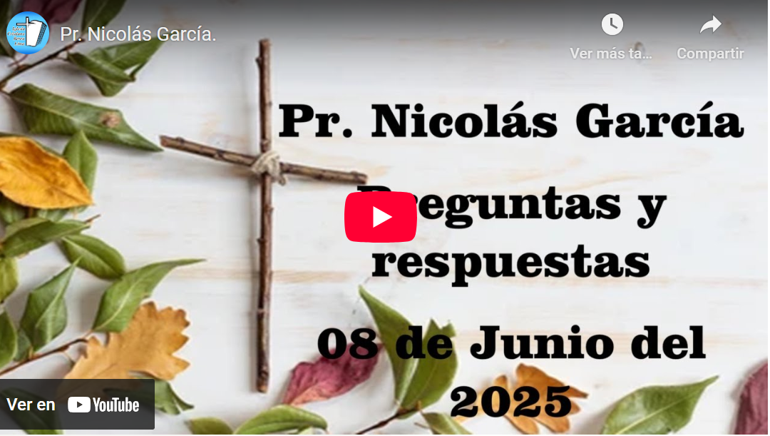 Pr. Nicolás García. Preguntas y respuestas 40