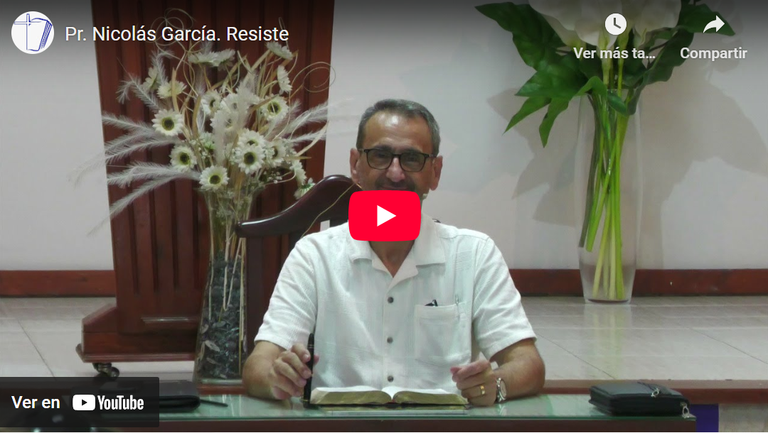 Pr. Nicolás García. Job 18. Resiste.