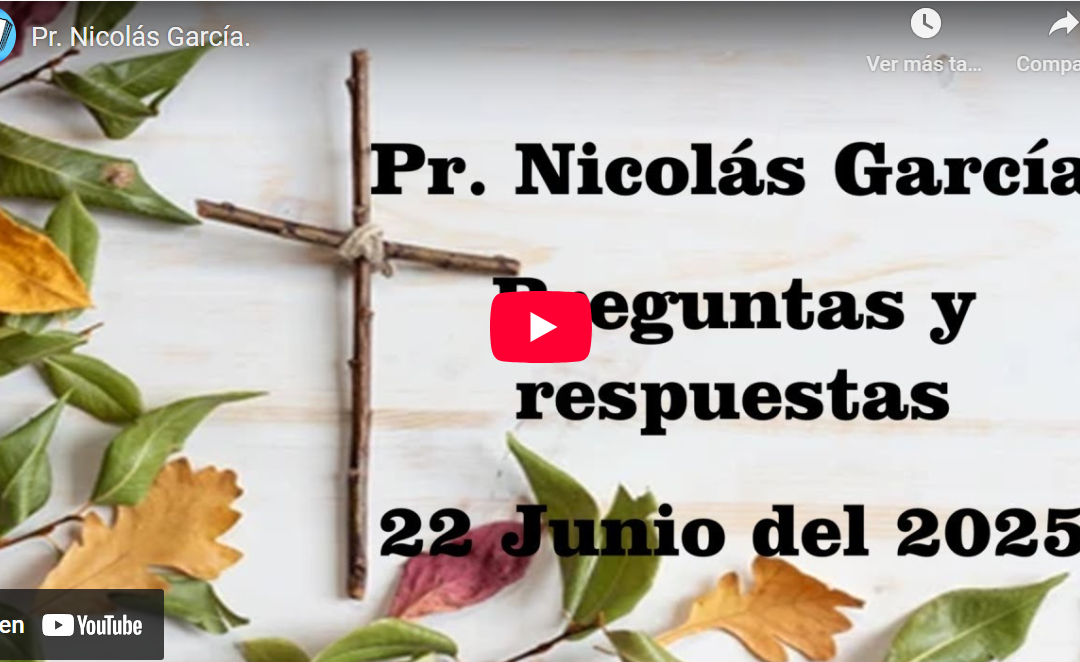 Pr. Nicolás García. Preguntas y respuestas 41