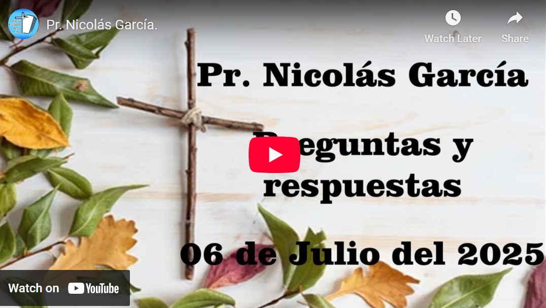 Pr. Nicolás García. Preguntas y respuestas 42
