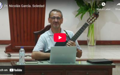 Pr. Nicolás García. Job 19.13-29. Soledad.