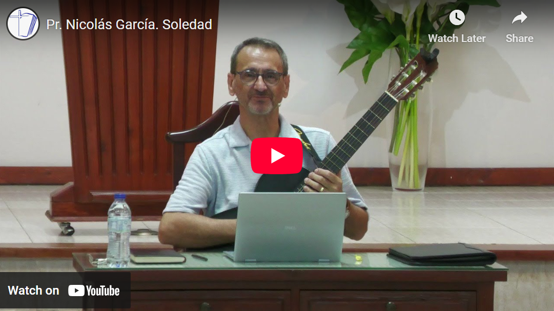 Pr. Nicolás García. Job 19.13-29. Soledad.