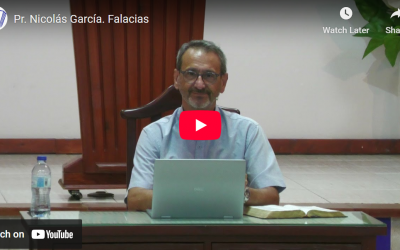 Pr. Nicolás García. Job 21.1-34. Falacias.