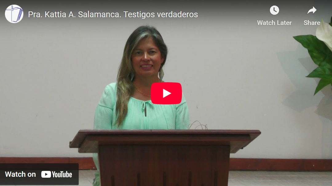 Pra. Kattia A. Salamanca. Job 22.1-11. Testigos verdaderos.