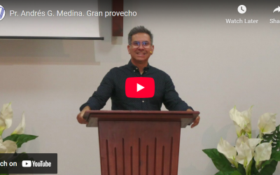 Pr. Andrés G. Medina. Hechos 18.26. Gran provecho.
