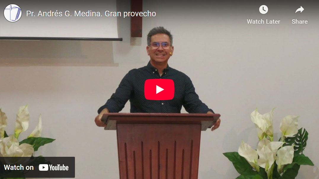 Pr. Andrés G. Medina. Hechos 18.26. Gran provecho.