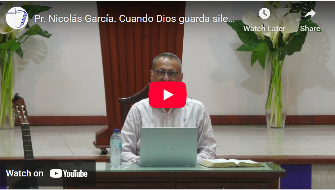 Pr. Nicolás García. Job 30.1-31. Cuando Dios guarda silencio.