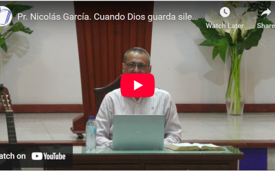 Pr. Nicolás García. Job 30.1-31. Cuando Dios guarda silencio.