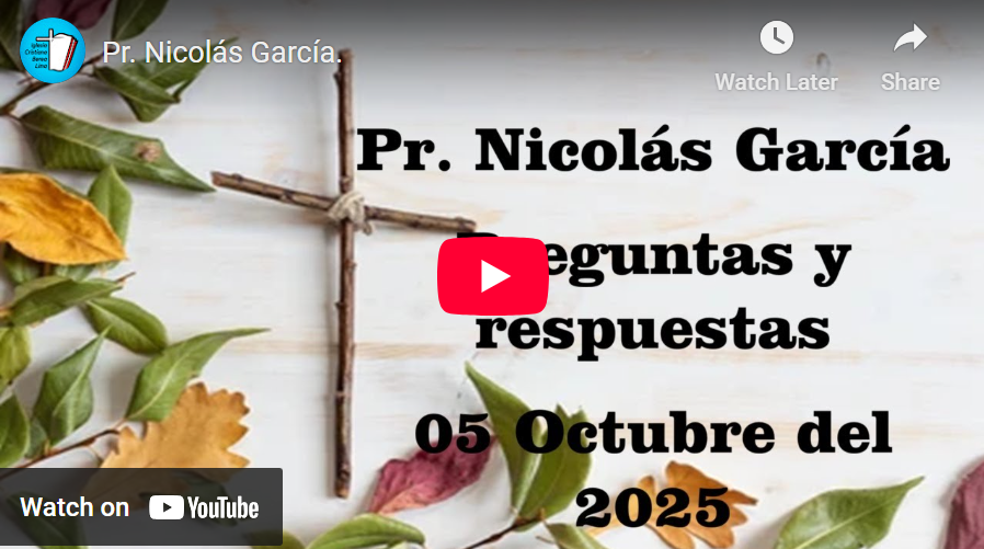 Pr. Nicolás García. Preguntas y respuestas 45