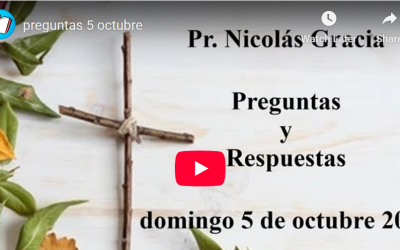 Pr. Nicolás García. Preguntas y respuestas 47