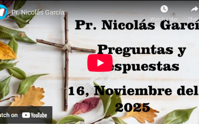 Pr. Nicolás García. Preguntas y respuestas 48