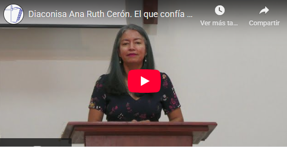Diaconisa Ana Ruth Cerón. Santiago 1. 9-11. El que confía en sus riquezas caerá.