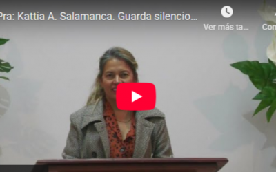 Pra. Kattia A. Salamanca. Job 35.1-16. Guarda silencio ante Dios.