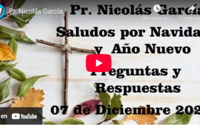 Pr. Nicolás García. Preguntas y respuestas 50