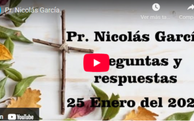 Pr. Nicolás García. Preguntas y respuestas 52.
